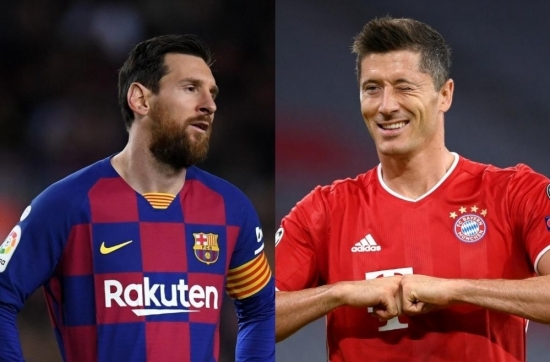 Tin nóng bóng đá trưa 12/8: Lewandowski được khen hay hơn Messi