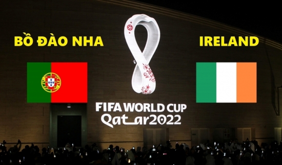 Xem Bồ Đào Nha vs Ireland 1h45 ngày 2/9/2021, vòng loại World Cup 2022