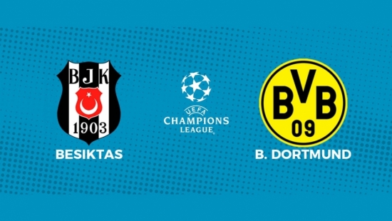 Xem Besiktas vs Dortmund 23h45 ngày 15/9/2021, bóng đá Champions League (cúp C1)