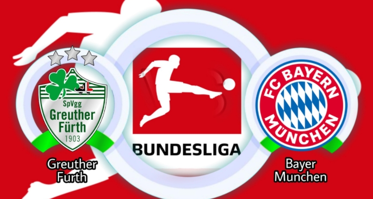 Trận đấu giữa Greuther Furth vs Bayern Munich 1h30 ngày 25/9/2021, vòng 6 Bundesliga