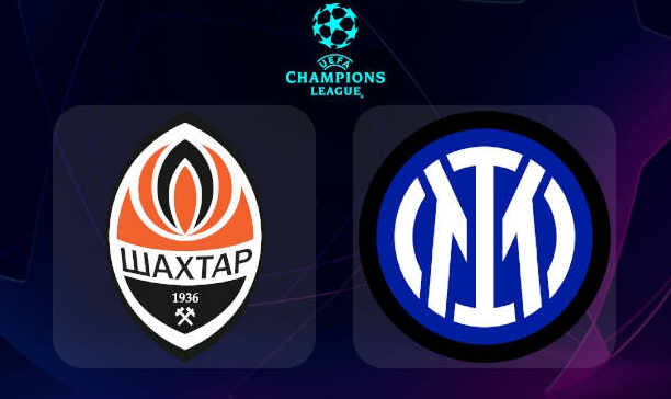Xem Shakhtar Donetsk vs Inter Milan 23h45 ngày 28/9/2021, bóng đá Champions League (cúp C1)