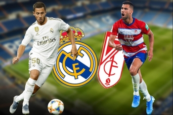 Bóng đá Tây Ban Nha 2019/2020: Real Madrid vs Granada (VÒNG 8 - 21h00 ngày 5/10)