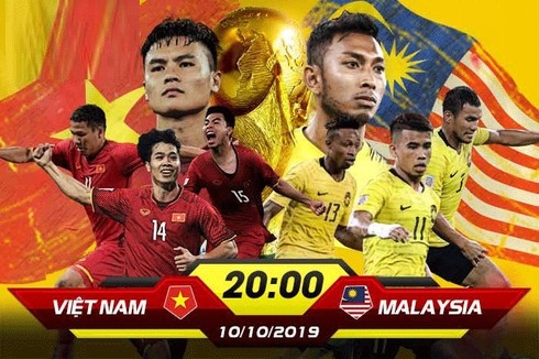 bong da vong loai world cup 2022 link xem truc tiep viet nam vs malaysia vong loai 20h00 ngay 1010