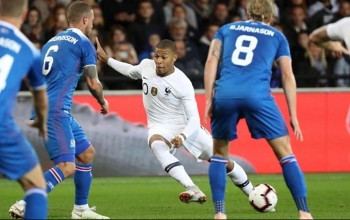 Bóng đá Vòng loại EURO 2020: Iceland vs Pháp (LƯỢT TRẬN 7 - 1h45 ngày 12/10)