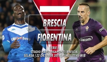 Bóng đá Italia 2019/2020: Brescia vs Fiorentina (VÒNG 8 - 1h45 ngày 22/10)