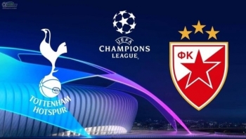 Bóng đá C1 châu Âu 2019/2020: Tottenham Hotspur vs Crvena Zvezda (Lượt trận 3 - 2h00 ngày 23/10)