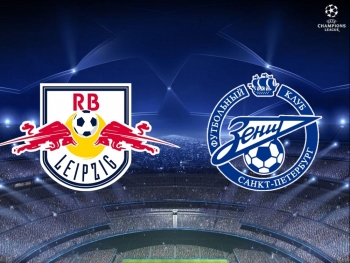 Bóng đá C1 châu Âu 2019/2020: RB Leipzig vs Zenit (Lượt trận 3 - 23h55 ngày 23/10)
