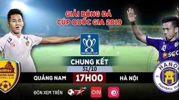 Bóng đá Cúp quốc gia Việt Nam 2019: Quảng Nam vs Hà Nội (CHUNG KẾT - 17h00 ngày 31/10)