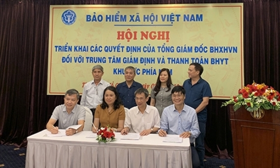 BHXH Việt Nam triển khai các quyết định đối với Trung tâm Giám định và Thanh toán BHYT khu vực phía Nam