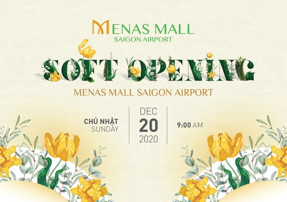 Menas Mall SaiGon Airport đã mở cửa trở lại