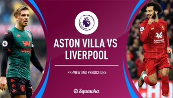 Bóng đá Ngoại hạng Anh 2019/2020: Aston Villa vs Liverpool (VÒNG 11 - 22h00 ngày 2/11)