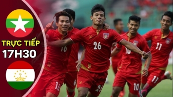 Bóng đá vòng loại WC 2022: Myanmar vs Tajikistan (17h30 ngày 14/11)