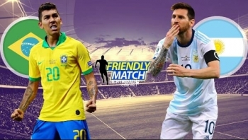 Bóng đá Giao hữu 2019: Brazil vs Argentina (00h00 ngày 16/11)