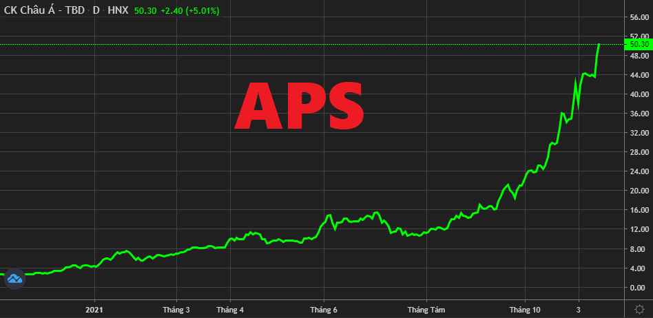 Chứng khoán APEC (APS): 10 tháng vượt 502% kế hoạch, nâng kế hoạch lợi nhuận gấp 7 lần, tăng vốn gấp đôi