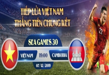 Bóng đá Nam SEA Games 30: U22 Việt Nam vs U22 Campuchia (19h00 ngày 7/12)