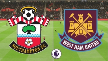 Bóng đá Ngoại hạng Anh: Southampton vs West Ham (00h30 ngày 15/12)