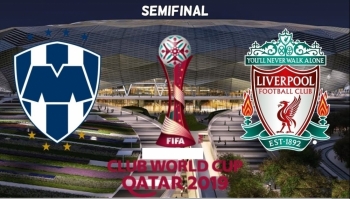 Bóng đá FIFA Club World Cup 2019: Monterrey vs Liverpool (00h30 ngày 19/12)