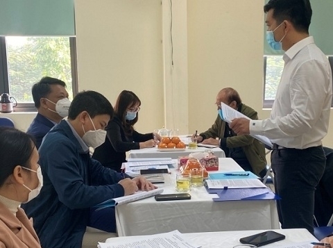 Kiểm tra công tác Đảng tại Đảng ủy Khối Doanh nghiệp quận Thanh Xuân