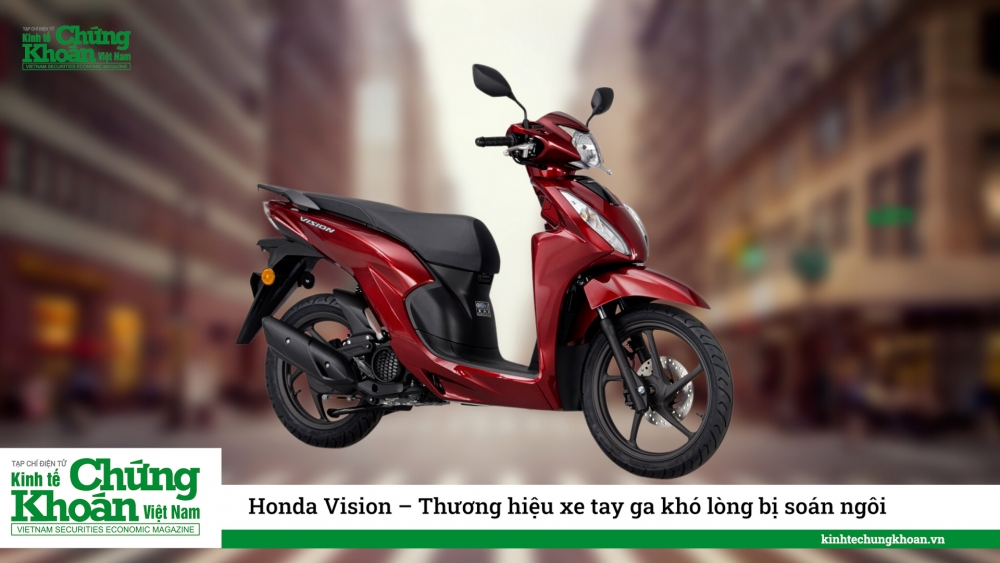 Honda Vision – Thương hiệu xe tay ga khó lòng bị soán ngôi