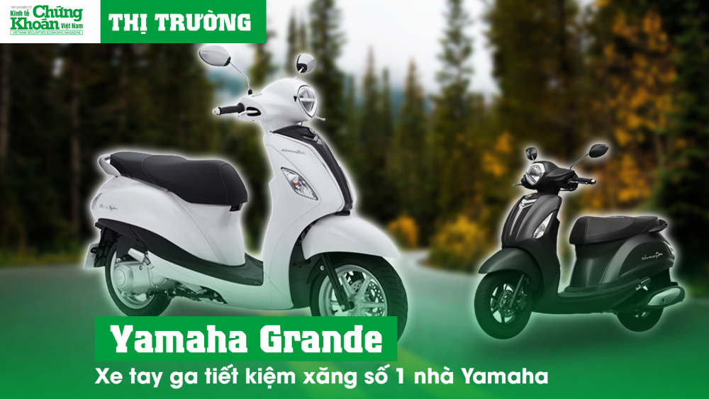 Yamaha Grande 2023: Xe tay ga tiết kiệm xăng số 1 nhà Yamaha