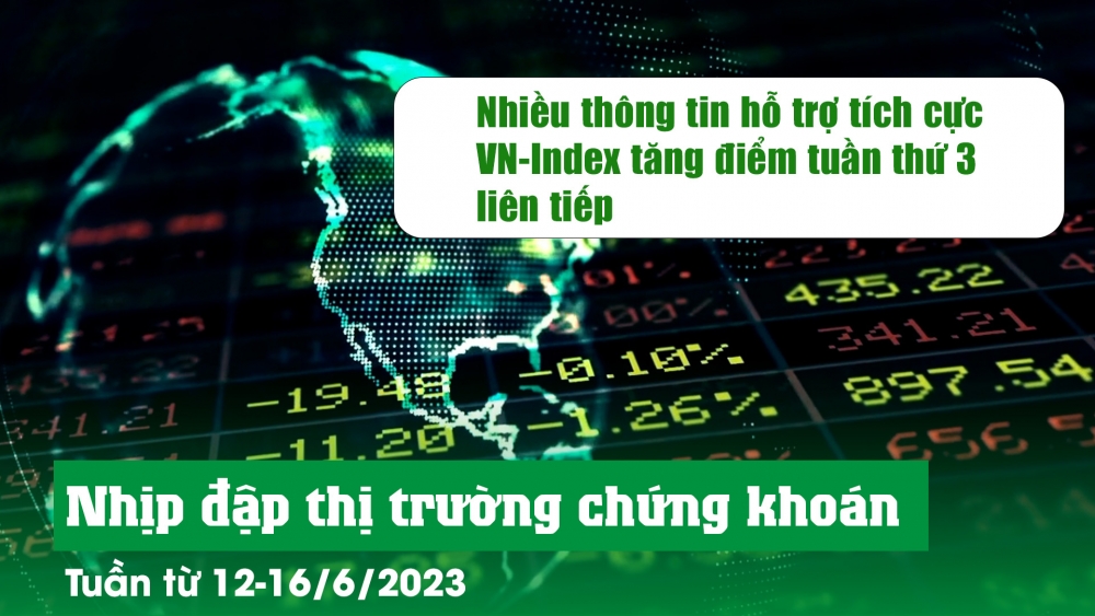 Nhịp đập thị trường chứng khoán trong tuần từ 12-16/6/2023