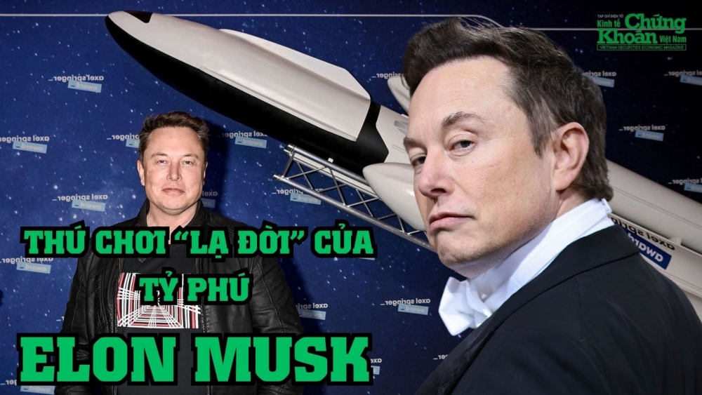 Thú chơi “lạ đời” của Tỷ phú Elon Musk