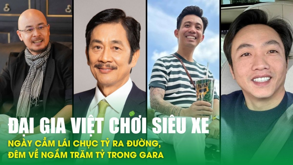 Đại gia Việt chơi siêu xe: Ngày cầm lái chục tỷ ra đường, đêm về ngắm trăm tỷ trong gara | KTCK