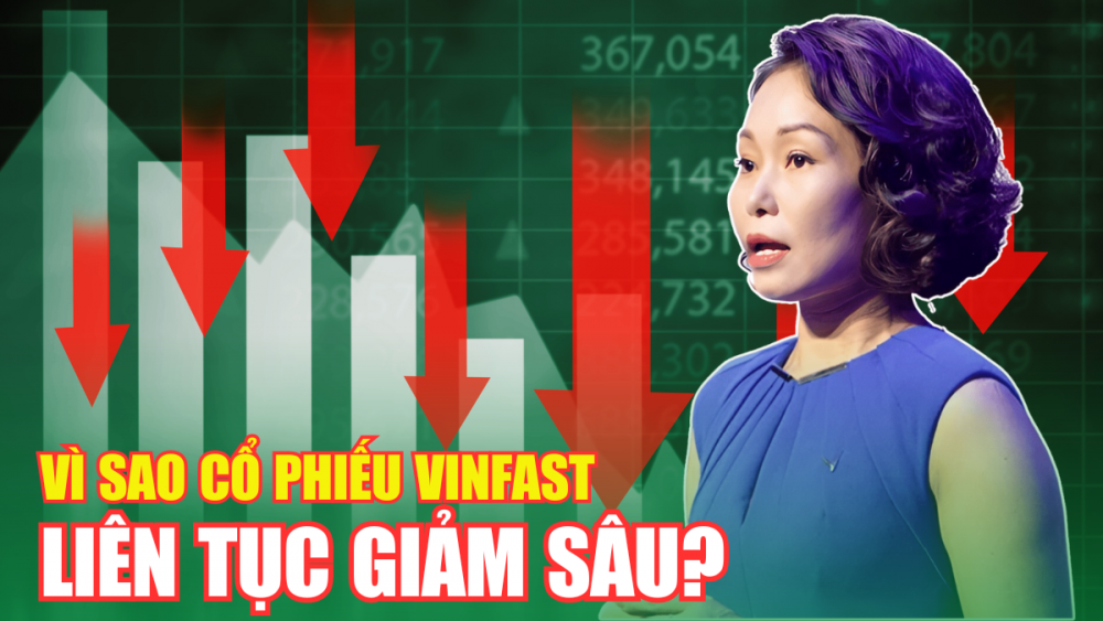 Vì sao cổ phiếu VinFast liên tục giảm sâu?