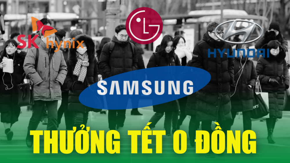 Nghịch cảnh thưởng Tết của “ông lớn” Hàn Quốc: LG hào phóng, Samsung “thưởng 0 đồng”