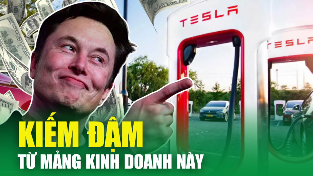 Bí mật lợi nhuận của Tesla: Mảng kinh doanh kiếm "đậm" nhất không phải là bán xe điện