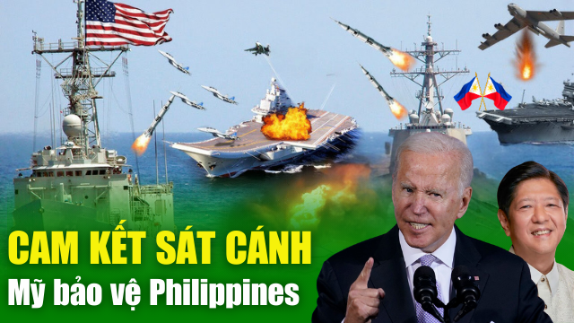 TIÊU ĐIỂM QUỐC TẾ: Mỹ cam kết bảo vệ Philippines "bằng mọi cách" nếu bị TẤN CÔNG trên Biển Đông