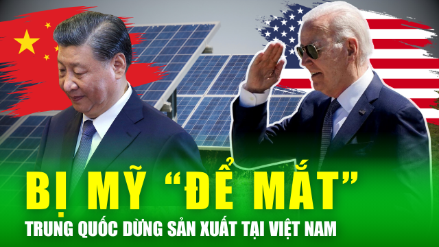 Bị Mỹ nhắm tới, loạt công ty pin mặt trời Trung Quốc ở Việt Nam bất ngờ dừng sản xuất | Tin nóng 24h