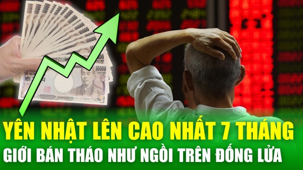 Yên Nhật lập đỉnh 7 tháng, giới bán khống như đang “ngồi trên đống lửa”