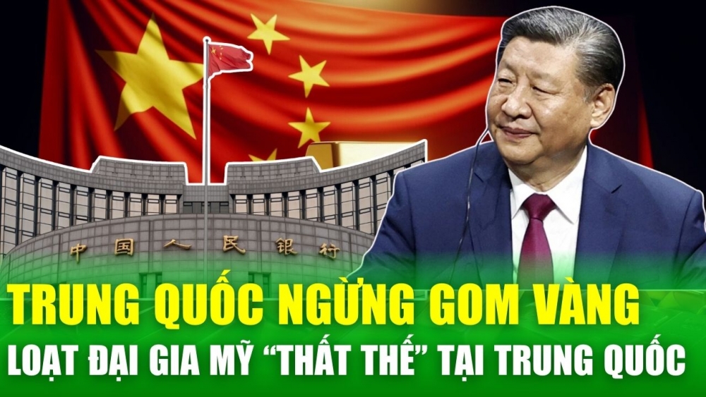 Đằng sau động thái ngừng gom vàng của "cá mập" Trung Quốc suốt 3 tháng qua