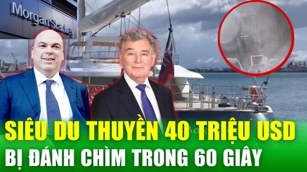 Siêu du thuyền 40 triệu USD chở tỷ phú bị đánh chìm trong 60 giây: chuyên gia đặt ra nghi vấn