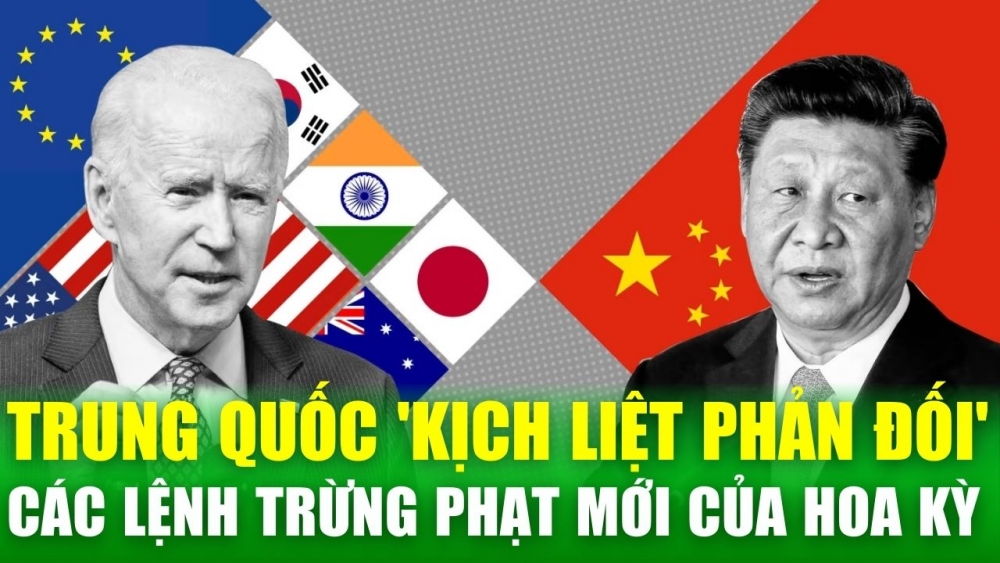 Trung Quốc 'kịch liệt phản đối' các lệnh trừng phạt mới của Hoa Kỳ