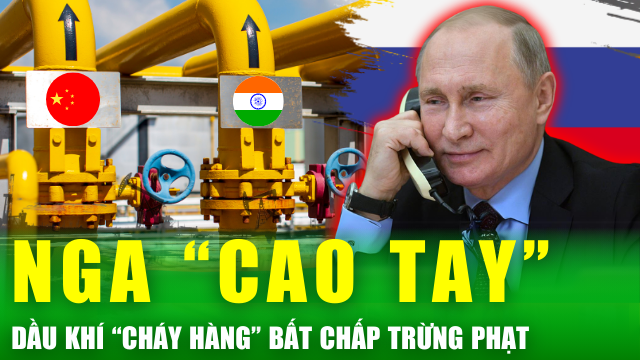 Tin nóng 24h: Chiến sự càng khốc liệt, Nga càng bán được nhiều dầu sang Trung Quốc và Ấn Độ