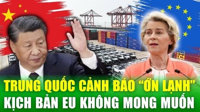 Trung Quốc giận dữ với mức thuế mới của EU lên xe điện, cảnh báo đáp trả ớn lạnh