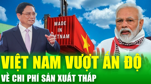 Tin nóng 24h: Việt Nam và Bangladesh vượt qua Ấn Độ về chi phí sản xuất thấp