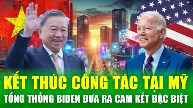 Tin nóng 24h: Tổng Bí thư, Chủ tịch nước Tô Lâm kết thúc công tác tại Mỹ, Tổng thống Biden đưa ra cam kết đặc biệt