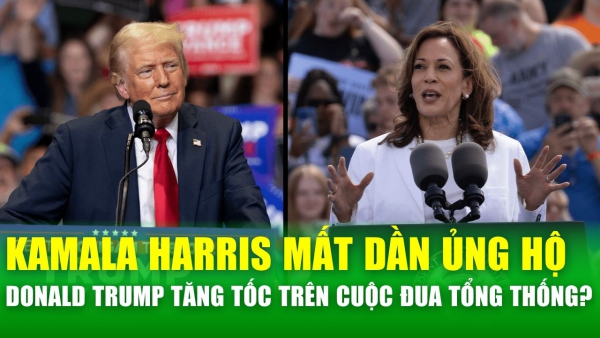 Bà Kamala Harris đang gặp khó trước ông Donald Trump: cơ hội nào cho đảng Dân Chủ?