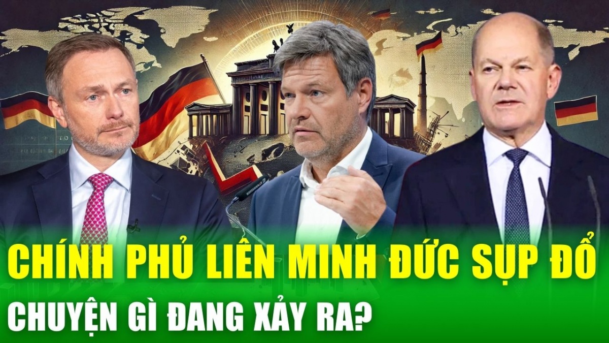 Thủ tướng Olaf Scholz sa thải Bộ trưởng Tài chính, chính phủ liên minh của Đức sụp đổ