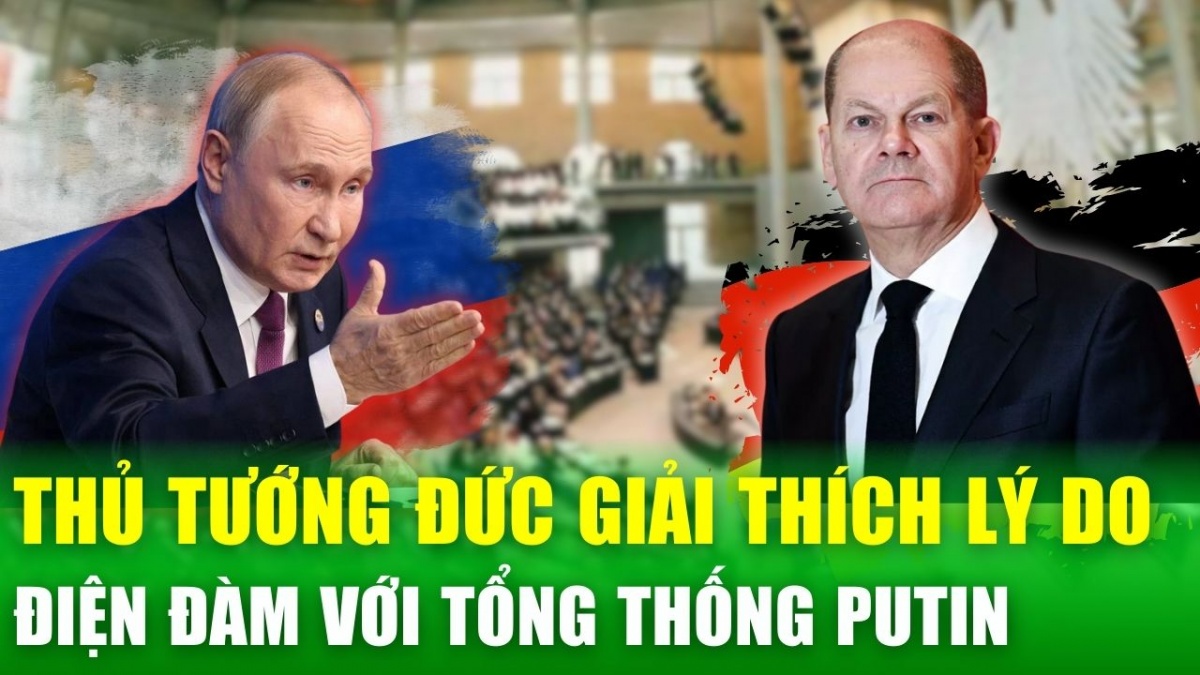 Thủ tướng Đức lý giải quyết định điện đàm với ông Putin giữa áp lực chính trị