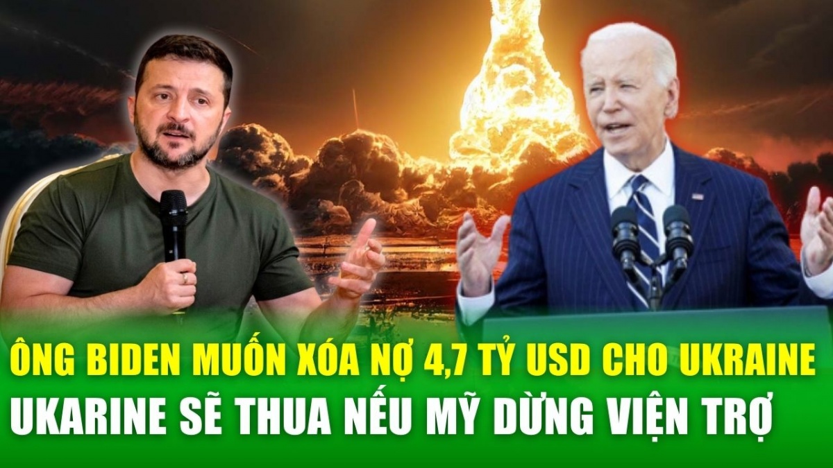 Tổng thống Biden tìm cách xóa nợ cho Ukraine, ông Zelensky muốn giành lại Crimea bằng ngoại giao