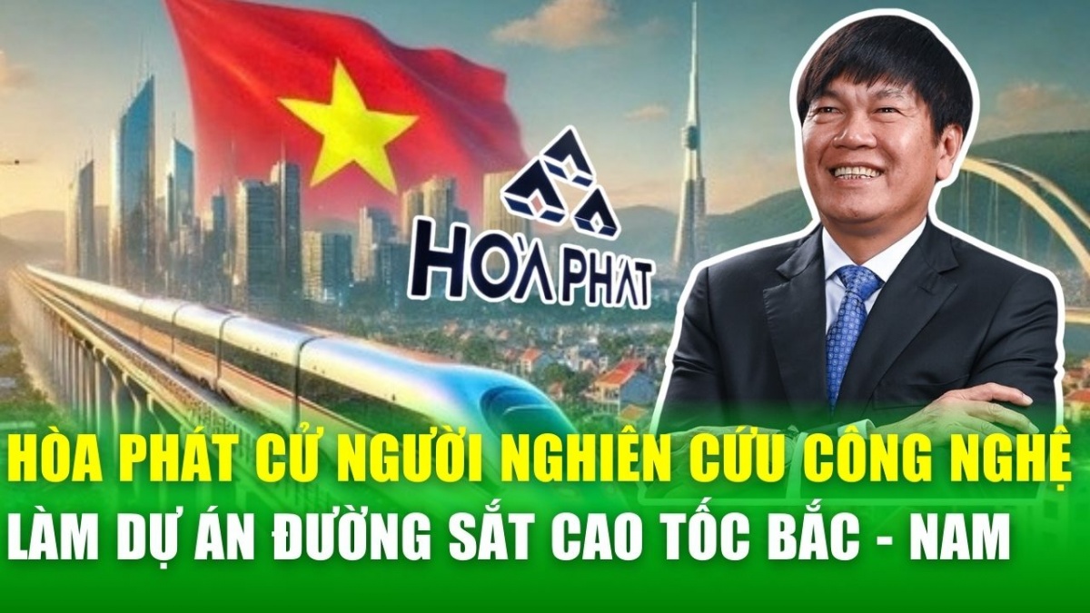 Hòa Phát "phô" sức mạnh trước khi bước vào "cuộc đua" làm đường sắt cao tốc Bắc - Nam