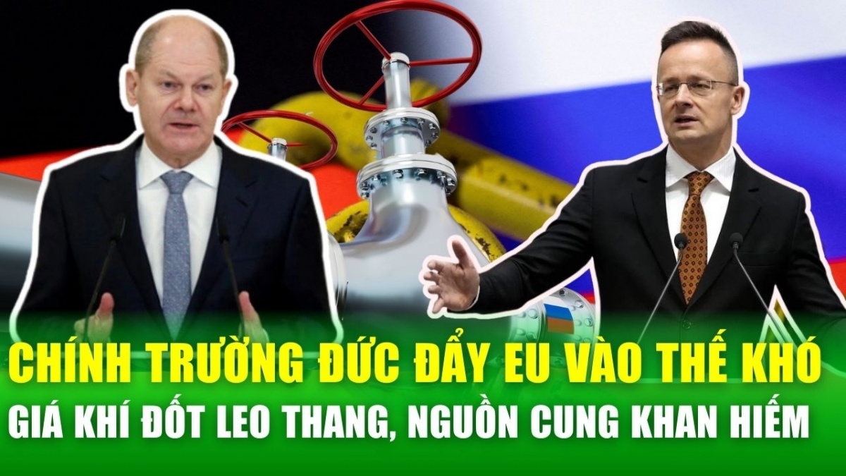 Chính trường Đức bất ổn đẩy EU vào thế khó: Giá khí đốt leo thang, nguồn cung khan hiếm