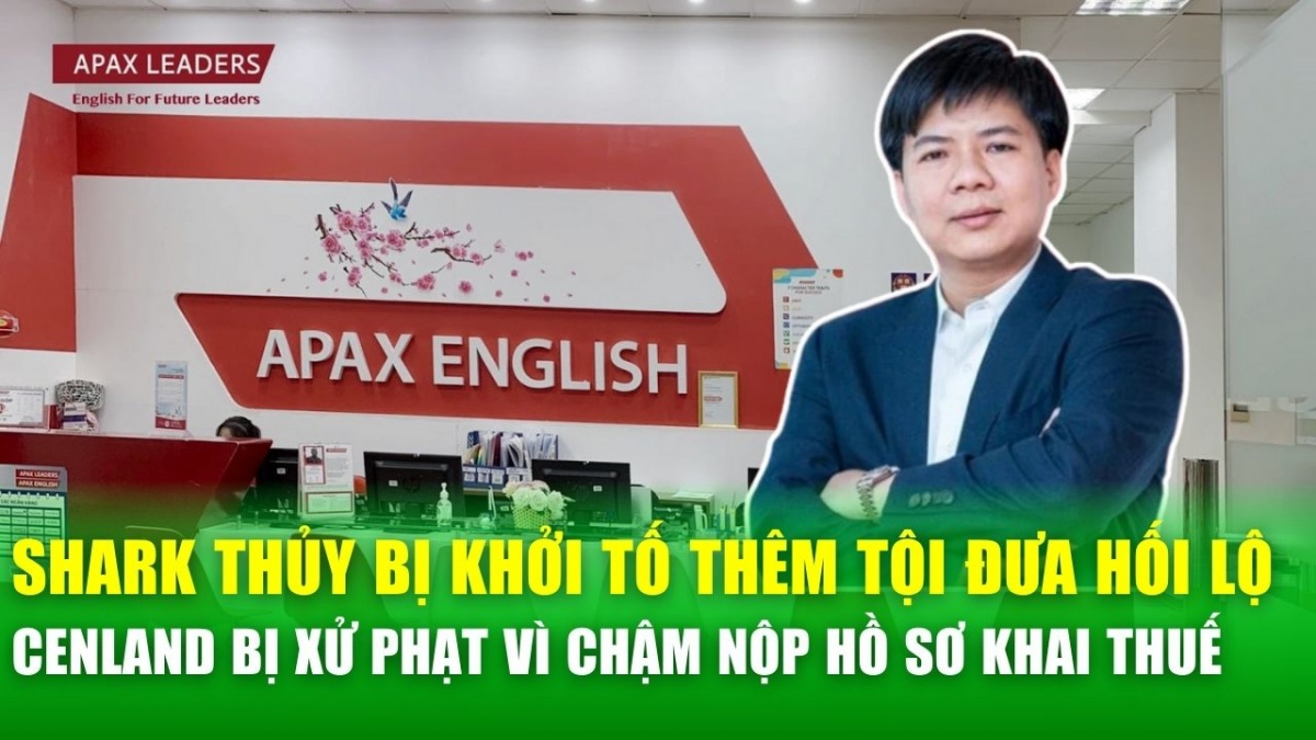 Shark Thủy bị khởi tố thêm tội đưa hối lộ, doanh nghiệp liên quan Shark Hưng bị xử phạt thuế