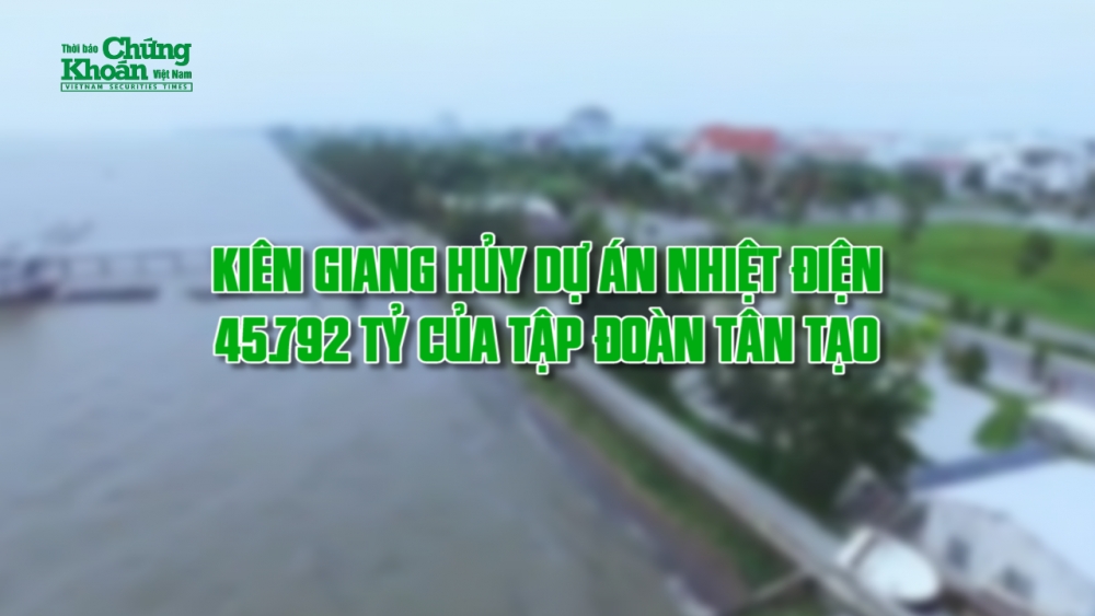 Kiên Giang huỷ dự án nhiệt điện 45.792 tỷ của Tập đoàn Tân Tạo